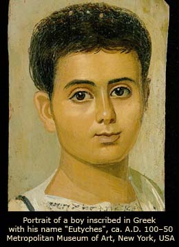 Portrait of a boy, ca. A.D. 100-150