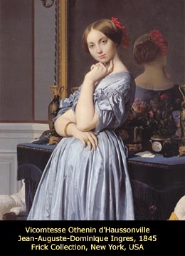 Vicomtess Othenin d'Haussonville, by J.-A.-D. Ingres, 1845