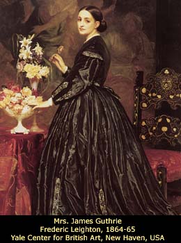 Mrs. James Guthrie, by F. Leighton, 1864-65