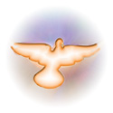 The dove as a symbol of purity and peace. 
To see the full size click the image.
The image will appear in the new window.